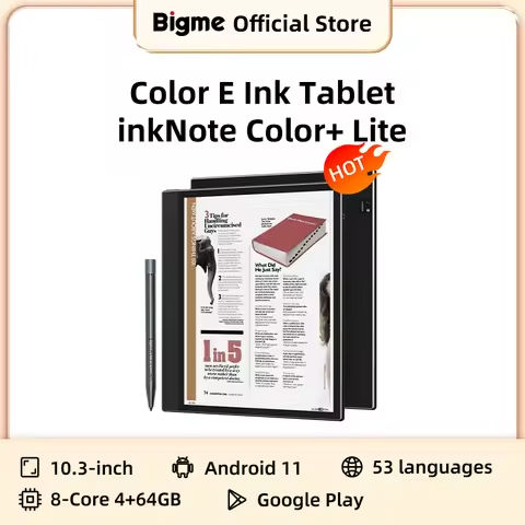 BIGME inkNote Color+ Lite 10.3-inch e Ink E-book Reader electronic e-ink ebook paper tablet eink book eReader https://tinyurl.com/273voc55