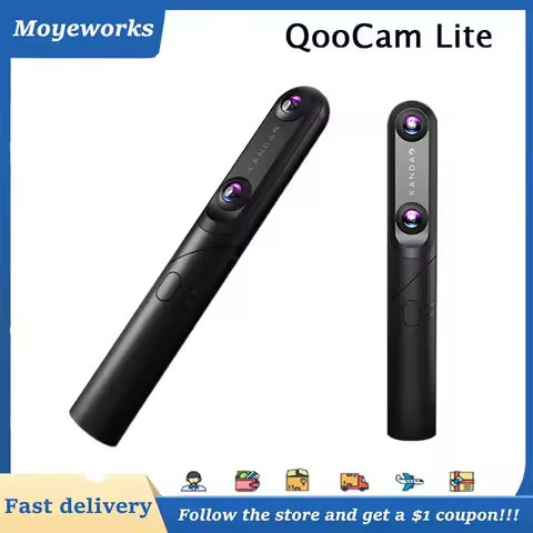 amera 4K UHD Video Recorder 3D Action KanDao QooCam Cucum 360° Motion Camera 3D VR CCamera FOV 216° F/2.2 Fisheye Lens https://tinyurl.com/2b7lejye